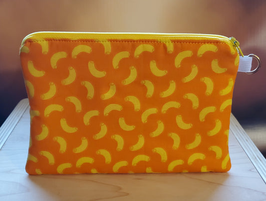 Macaroni and Cheese Zipper Bag - perfect for snacks, small toys, and more!