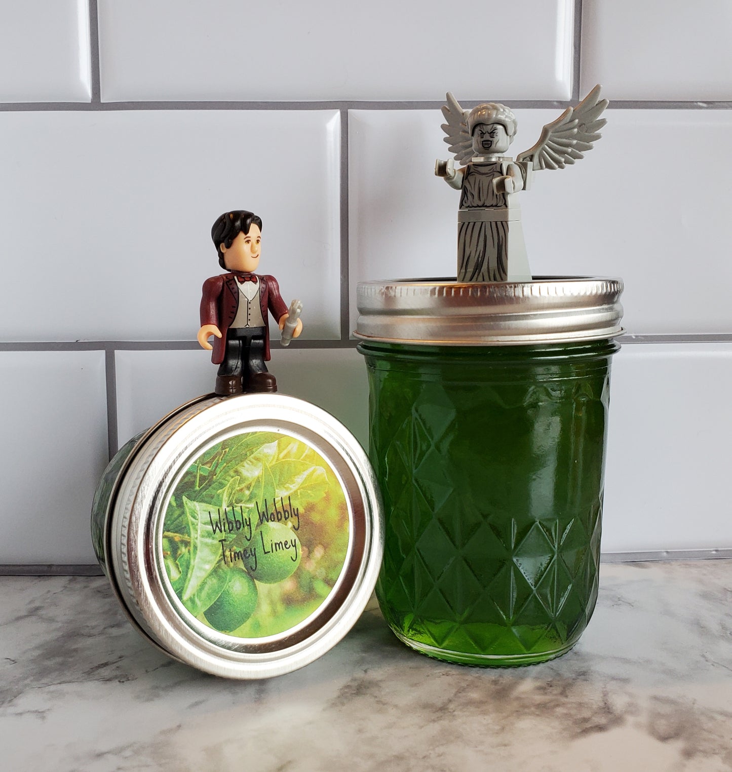 Wibbly Wobbly Timey Limey Jelly - new featured jelly!