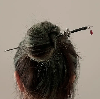 Bejeweled Sword Hair Stick - add some Renaissance flair to your style