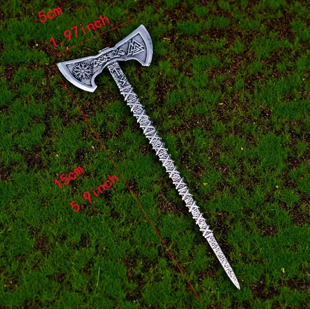 Viking Double-Headed Axe Hair Stick