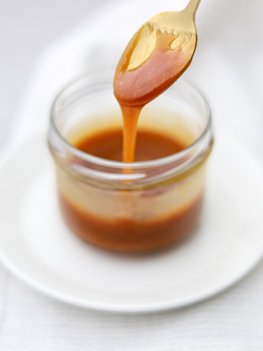 Salted Caramel Pear Butter - a sinful tasting treat that's sin-free!
