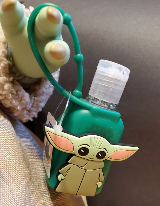 Mandalorian Baby Grogu Hand Sanitizer Holders - Choose from three designs!