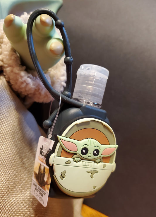 Mandalorian Baby Grogu Hand Sanitizer Holders - Choose from three designs!