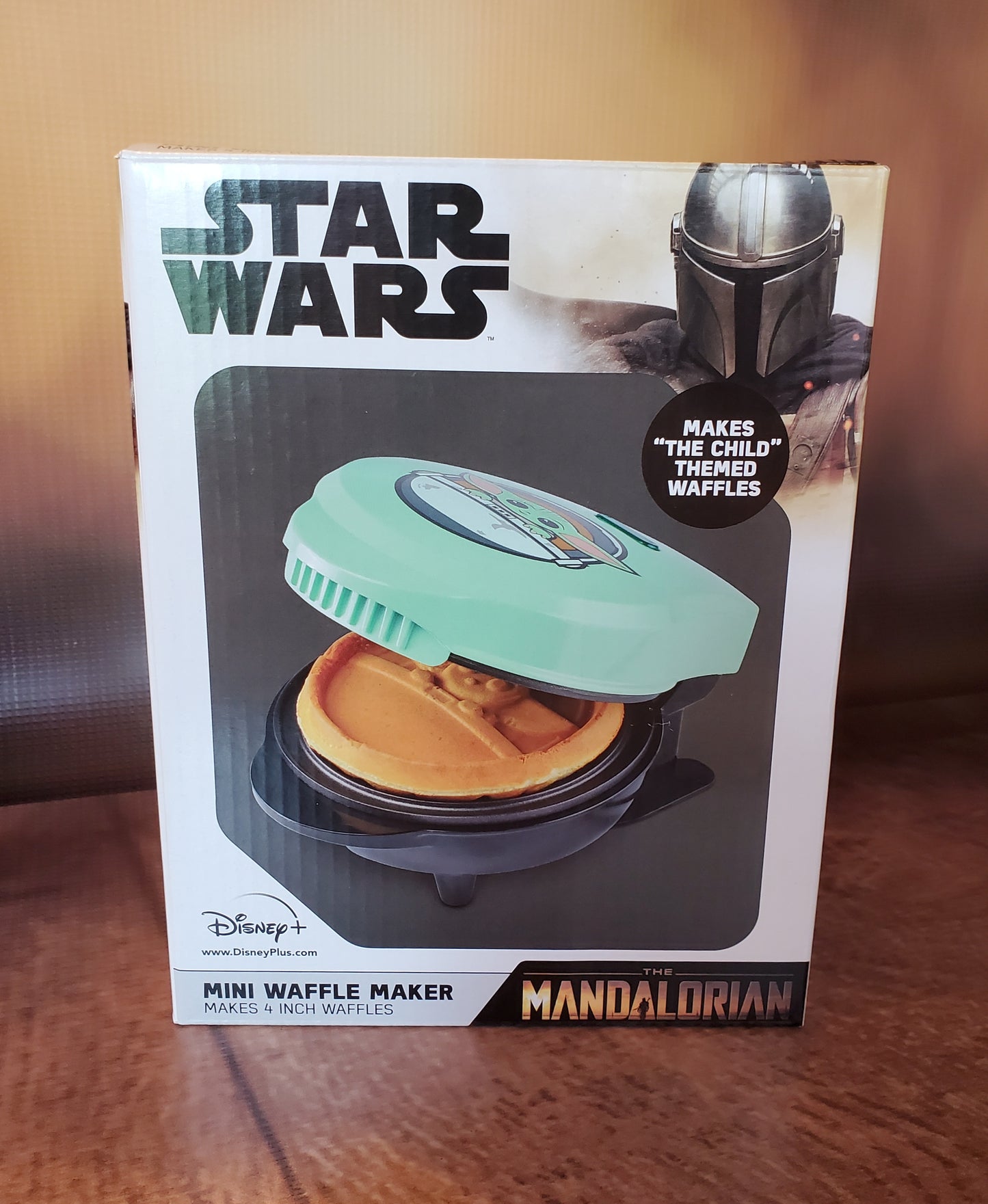 Star Wars The Child mini waffle maker- baby Yoda at his cutest!