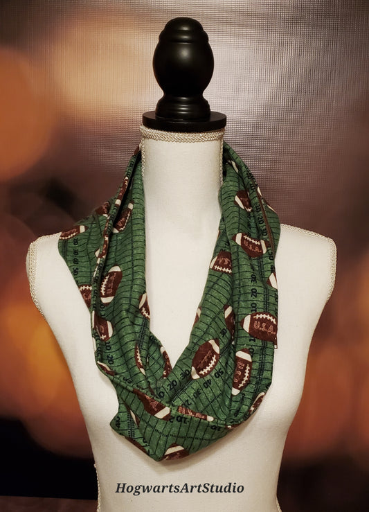 football themed scarf