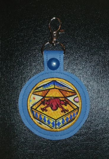 HP Inspired Keychains - choose your favorite appliqued design!