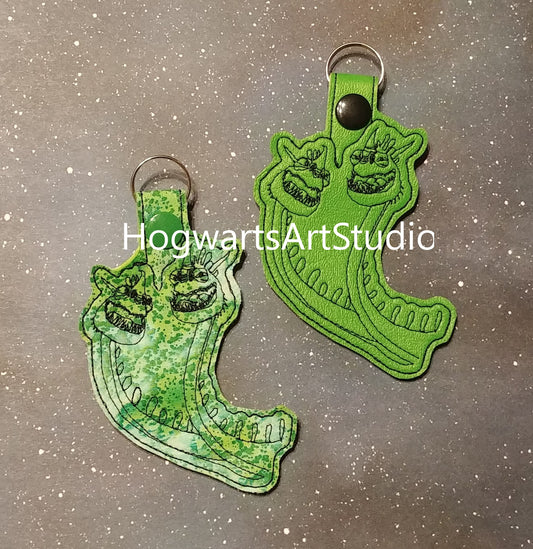 Trained Dragon Keychains