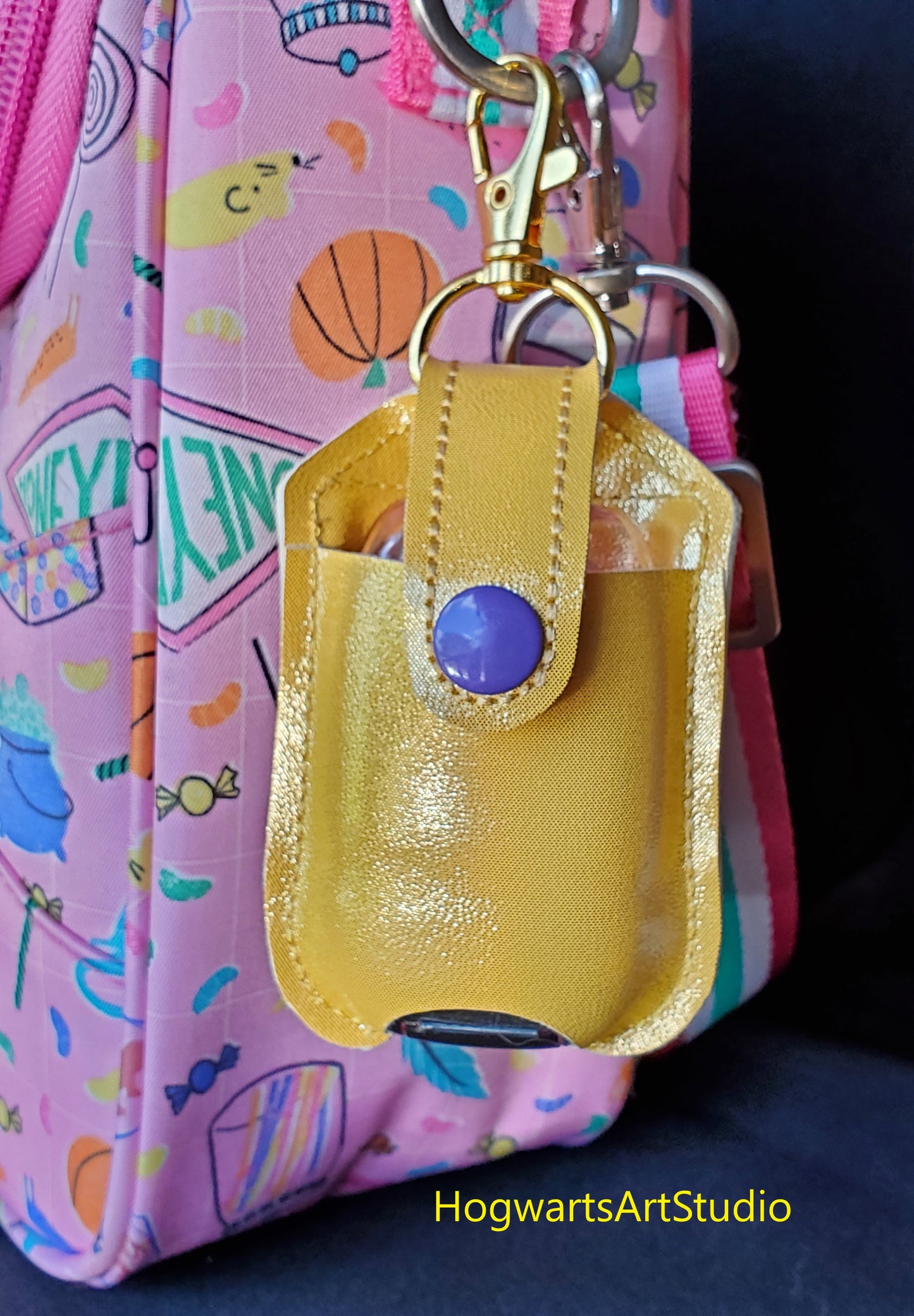 3D Frog Hand Sanitizer Holder Keychain - holds 1 oz. Bath & Body Works bottle, which is included!