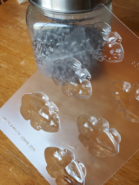 Crouching Frog Mold - use with chocolate or candy molds, wax melts and more!