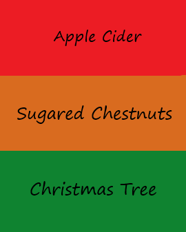 Christmas at the Burrow - HP Themed Tri-layer Scented Candles