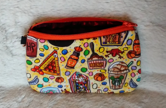 HP Themed Zipper Bag- Yellow Wizarding Candies