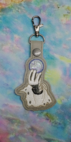 Jareth 80's Labyrinth Inspired Applique Keychain