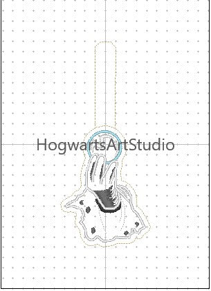 Goblin King Crystal Embroidery Design File- Instant Download