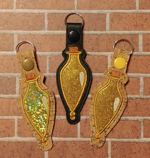 Lucky Potion Bottle Embroidery Design File - Instant Download