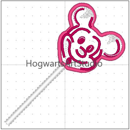 Mouse Sucker Embroidery Design Files - Instant Download!