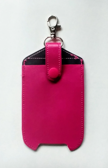 Pink Mermaid Lotion Bottle Holder Keychain - keeps your favorite B&BW lotion handy!