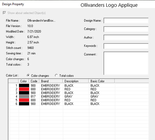 Blank Vintage Nameplate Sign & Wand Shop Embroidery Design Files - Instant Download