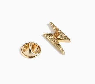 Lightning Bolt Enamel Pin