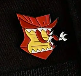 Red Envelope Pin - How DARE You Ronald!