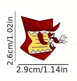 Red Envelope Pin - How DARE You Ronald!