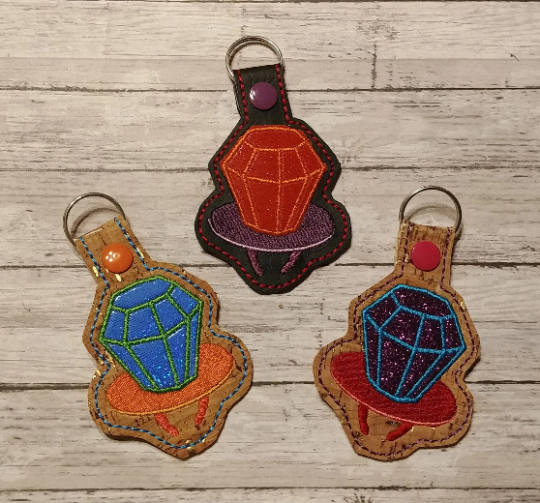 Ring Sucker Keychain - nostalgic 80's candy on a ring