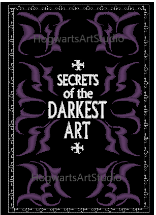 Secrets of the Dark Arts Embroidery Design Files - Instant Download