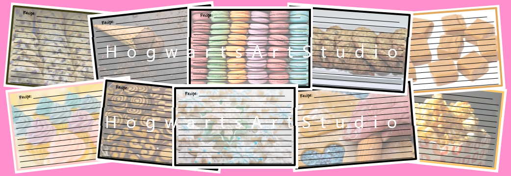 10 Sweet Treats Recipe Cards - Instant Download, Print Your Own