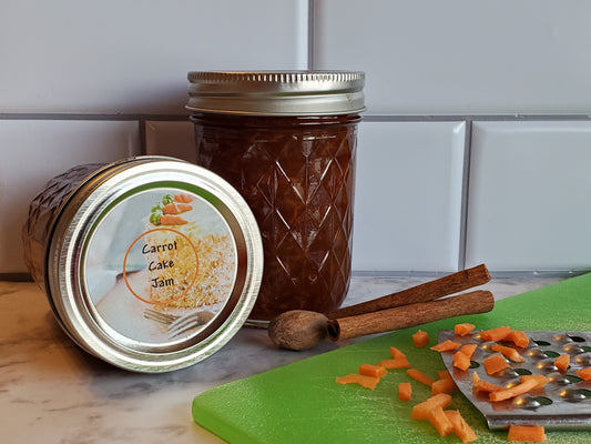 Carrot Cake Jam - Tastes just like Grandma's baking! Artisan Small Batch Jams