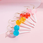 Miniature Lollipop Earrings - Choose your favorite "flavor" of sucker!