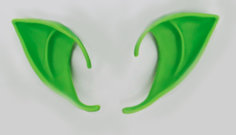Green Baby Alien Orc Fantasy Ears