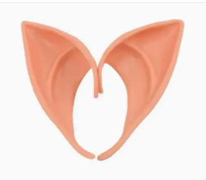 Elf Fantasy Ears - Short pink/peach skin tone