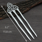 Celtic Triquetra Hair Comb