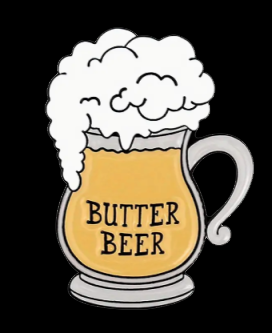 Butter Beer Stein Pin - dream of that tasty butterscotch drink all day long!