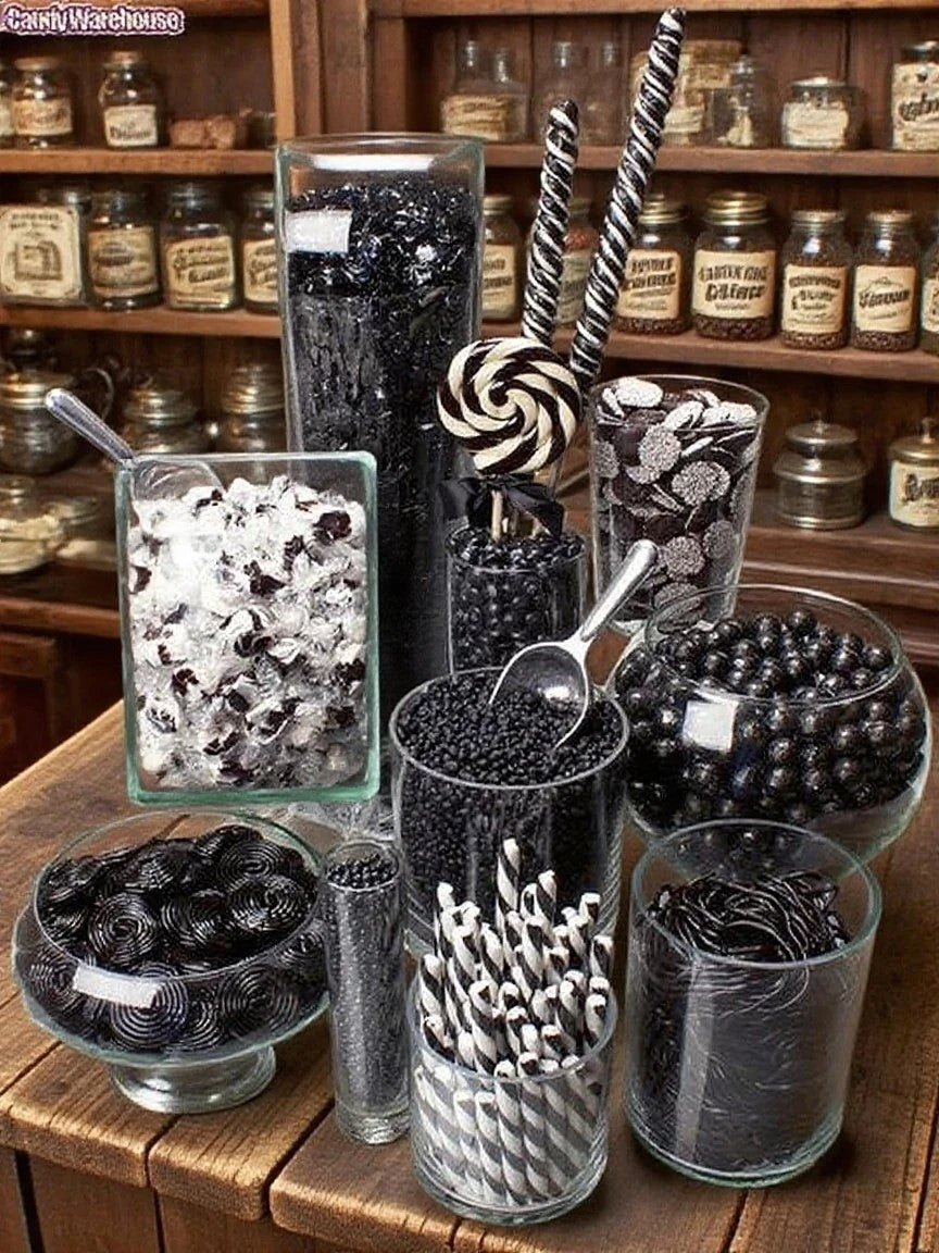 NEW!   Black Licorice Jelly - "Careful. They're a wee bit sharp."