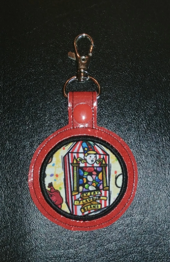 HP Inspired Keychains - choose your favorite appliqued design!