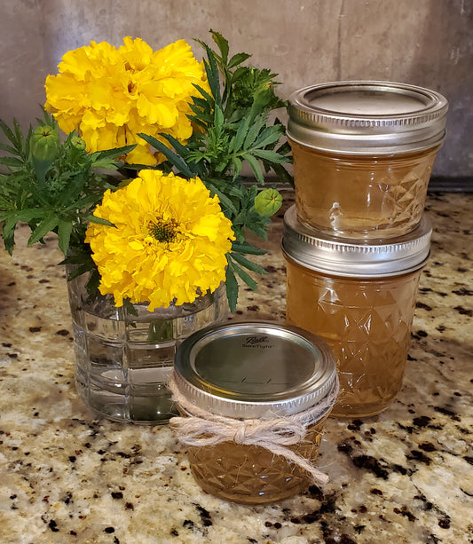 African Marigold Jelly - a unique, flavorful jelly!