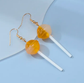 Miniature Lollipop Earrings - Choose your favorite "flavor" of sucker!