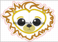 Cute Baby Lion Embroidery Design File - Instant Download