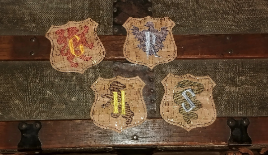 House Crests Drink Coaster Set