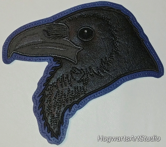 Large Raven/Crow Embroidery Design Files - Instant Download