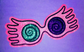 Loony Spectral Glasses Patch - made in fun and colorful vinyls!