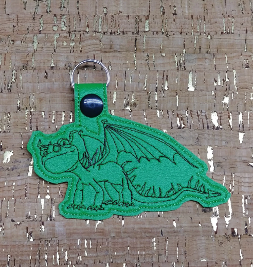 Trained Dragon Keychains
