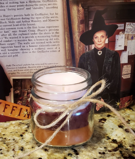Transfiguration Teacher - HP Themed Tri-layer Scented Candles