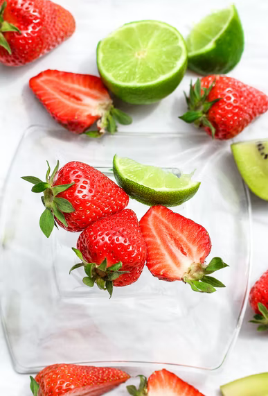 Strawberry Lime Hibiscus Jelly - Bright tropical flavors, a real favorite!